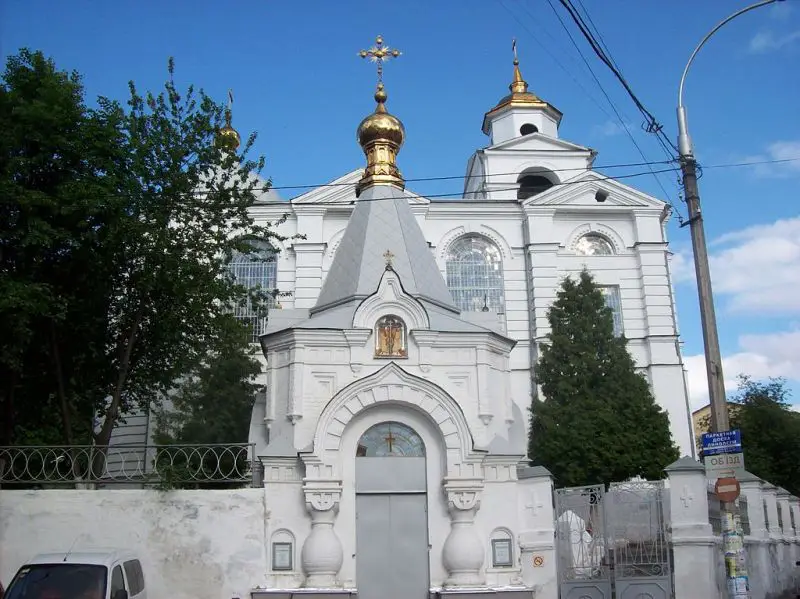 Крестовоздвиженская церковь, Киев