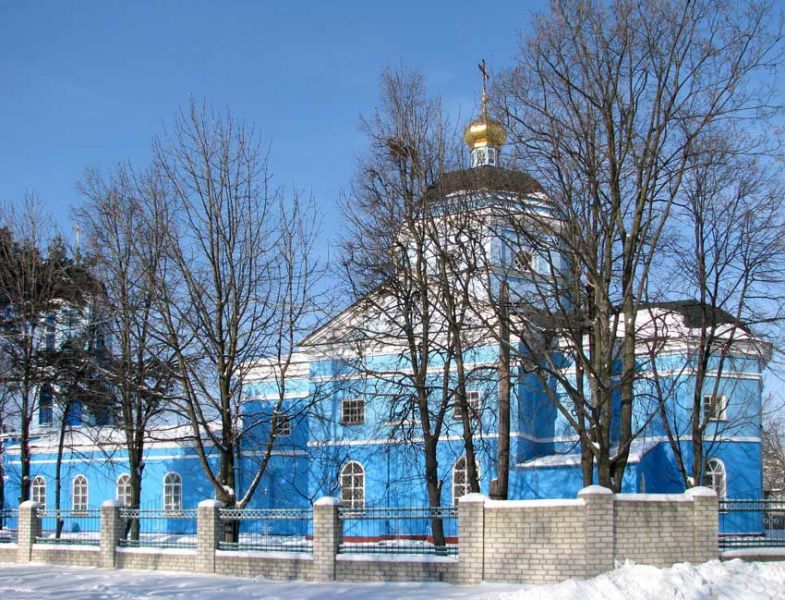 Церковь Архангела Михаила , Пересечная