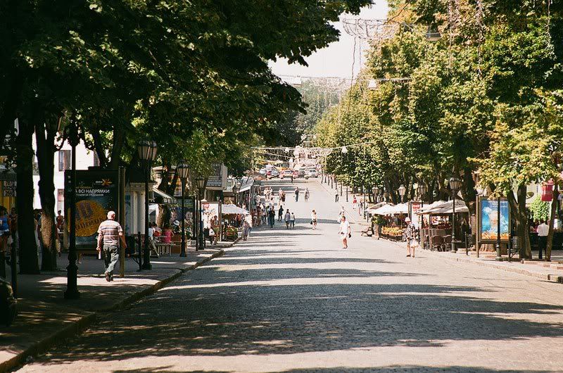 Deribasovskaya street, Odessa 