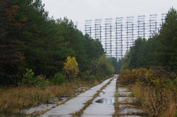 радіолокаційна станція «Дуга», Чорнобиль 