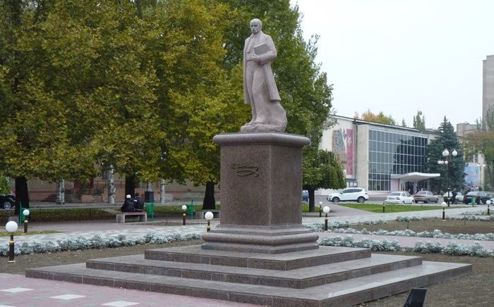 Monument to Shevchenko, Melitopol