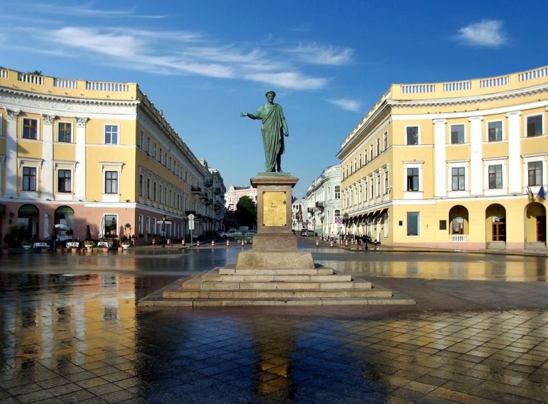 Monument to Duke de Richelieu, Odessa 