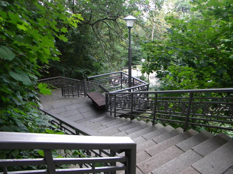Steps to Tarasov Mountain