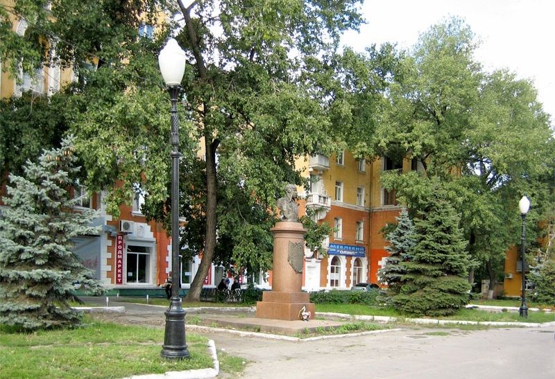 Monument Brandys A.Ya., Dnepropetrovsk 