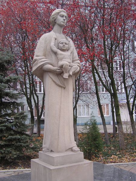 Monument to a Mother Woman in Donetsk