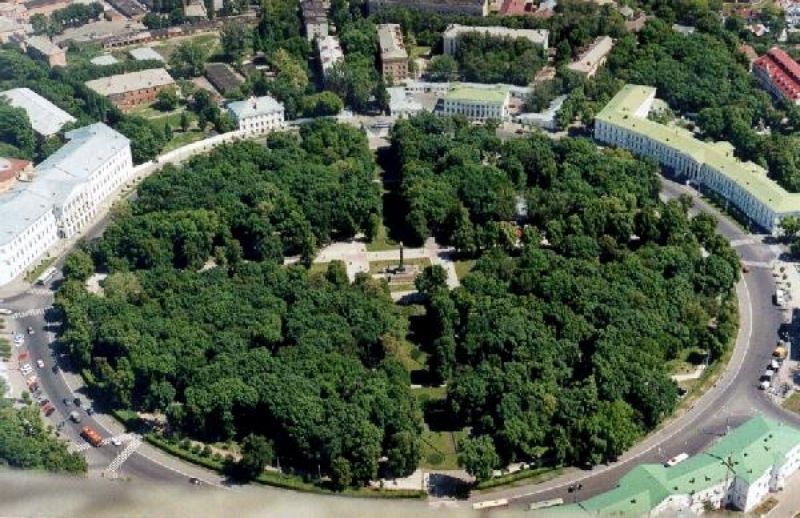  Architectural Ensemble of Poltava - Round Square 