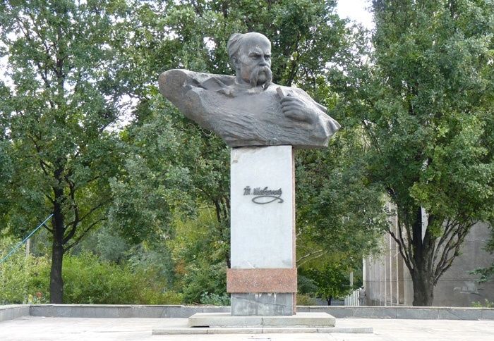 Monument to Taras Shevchenko, Zaporozhye