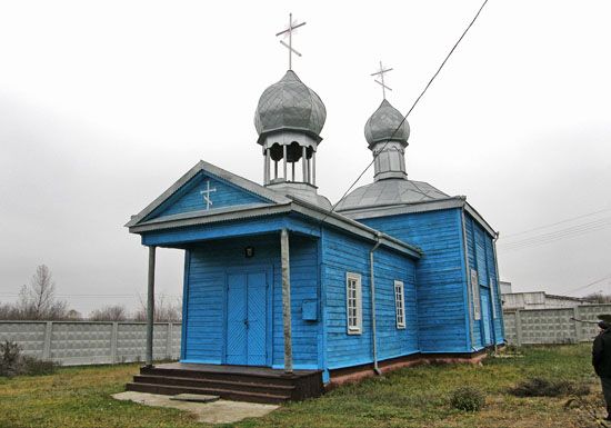Peter and Paul Church in the village of Chernyavka
