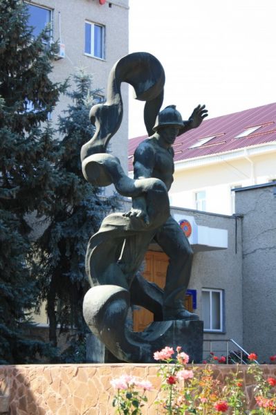 Monument to firefighters, Nikolaev