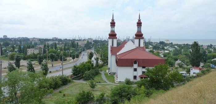  Church of the Blessed Virgin Mary, Berdyansk 