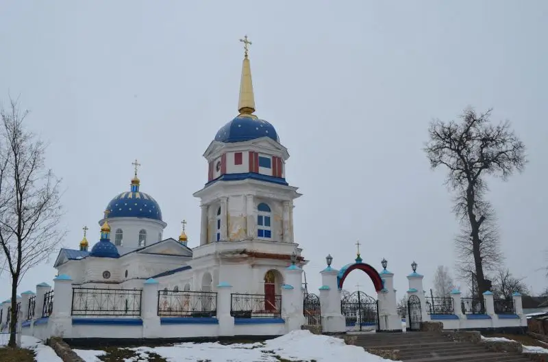 Церковь Святого Николая, Остролучье