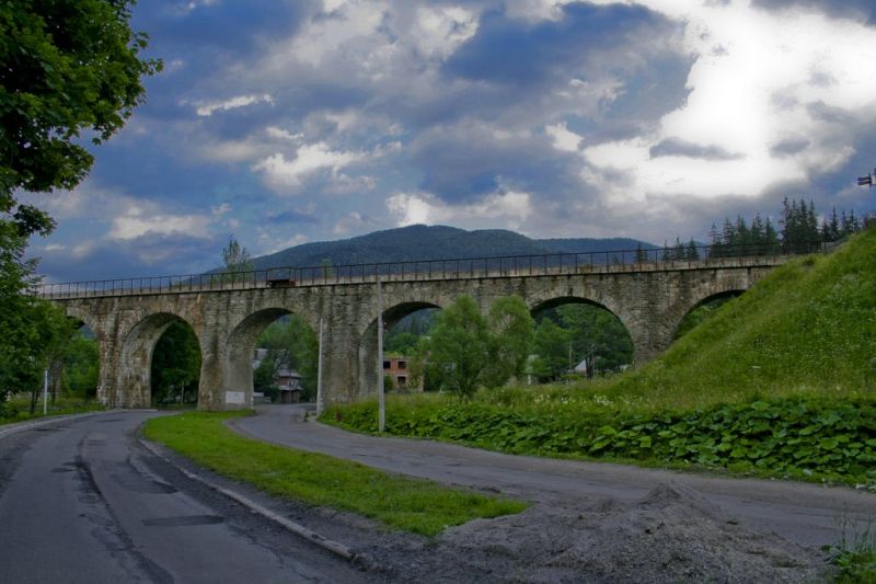  Old Austrian (Arched) Bridge, Vorokhta 