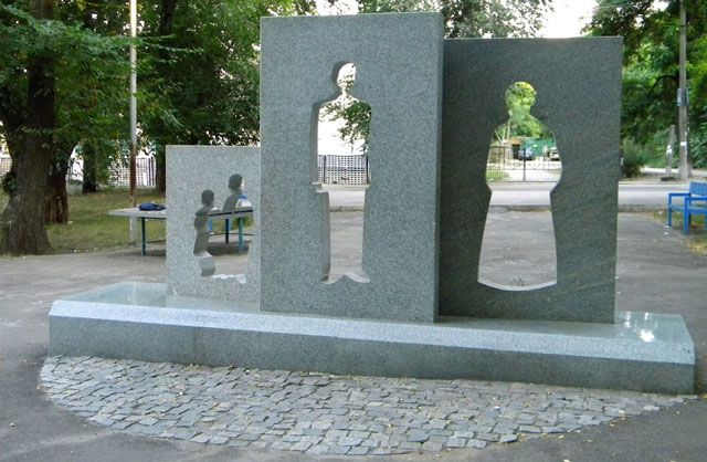 Monument to Mennonites, Zaporozhye