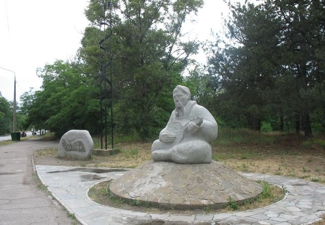 Пам'ятник козаку Мамаю, Запоріжжя