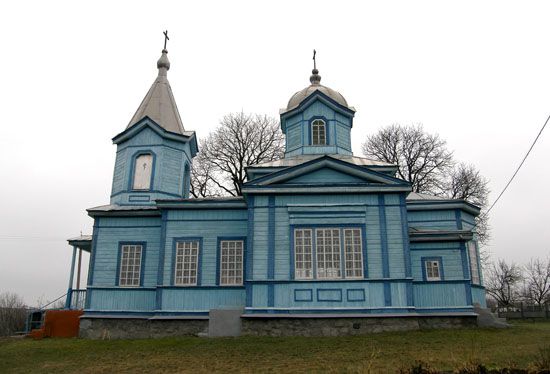 The Church of the Blessed Virgin Mary in Rebedilevka
