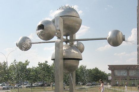 The fountain in Kharkov