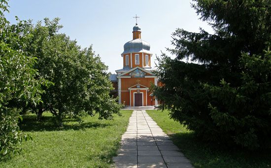Успенська церква села В'язівок