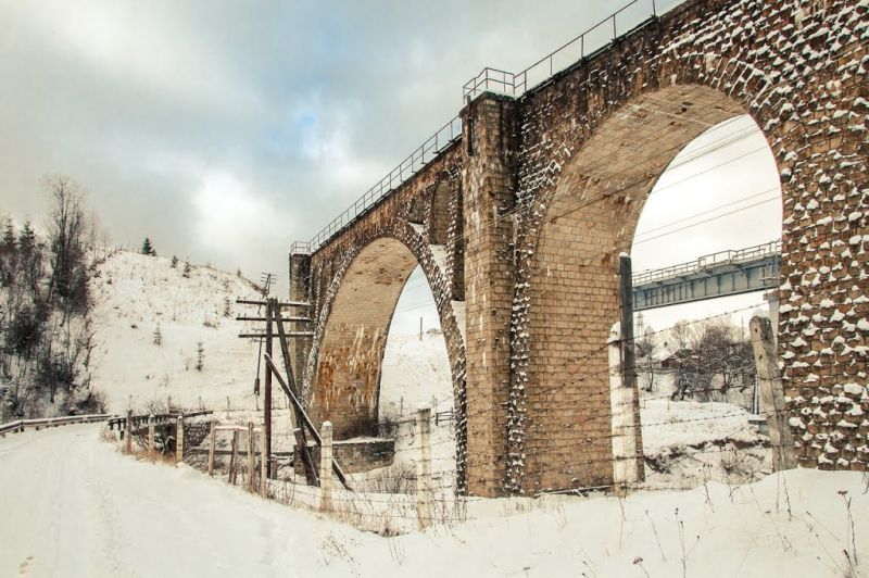  Old Austrian (Arched) bridge, Vorokhta 