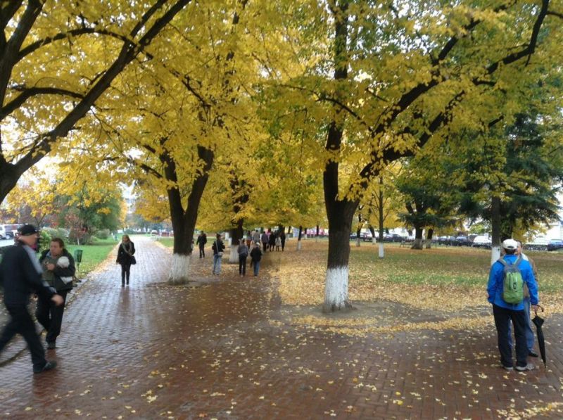 Square of Shandor Petofi, Uzhhorod