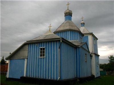 Успенська церква, Комаров