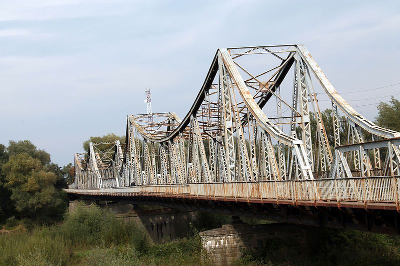 металевий міст через Дністер, Галич