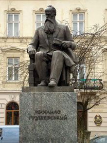 Monument to M. Grushevsky