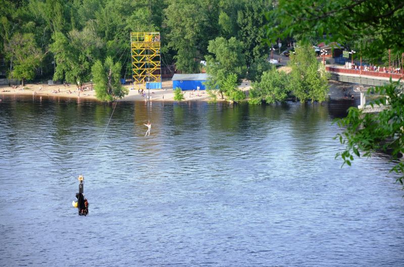 Троллей Скай Парк, Канатная дорога