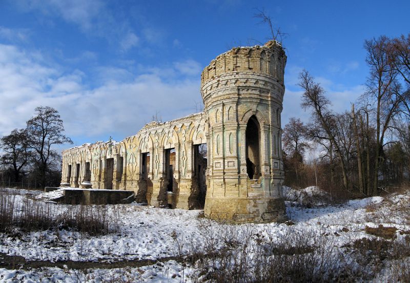 Немешаевский дворец (руины), Немешаево