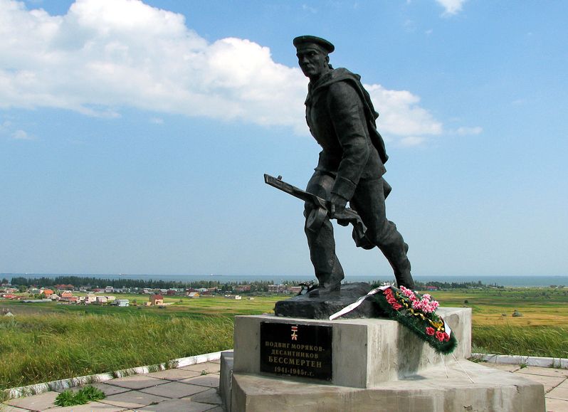 Пам'ятник десантникам, Мелекіно
