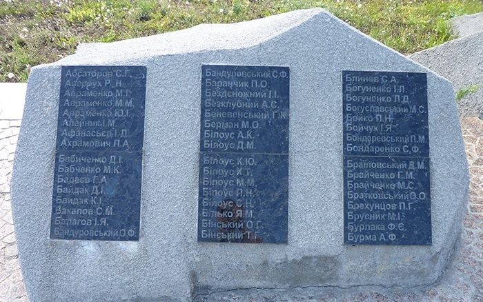 Памятник воинам-землякам, Чигирин