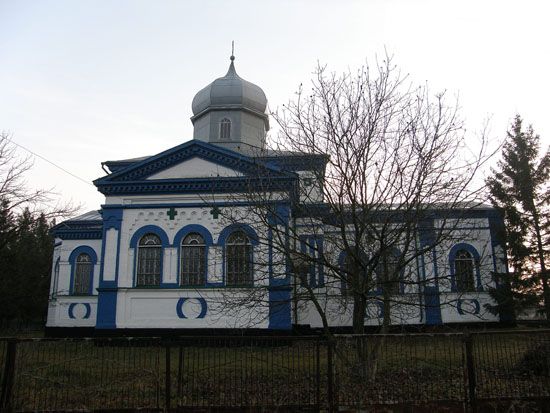  The Intercession Church in Kocherjyntsi 