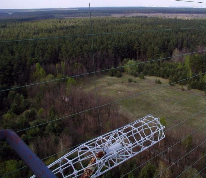 Радіолокаційна станція« Дуга », Чорнобиль