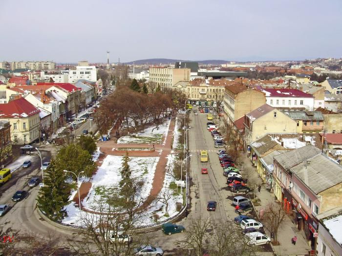 Square of Shandor Petofi, Uzhgorod