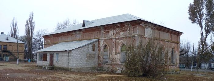 The settlement of the Mennonites Nikolayfeld, Nikolai-Polye