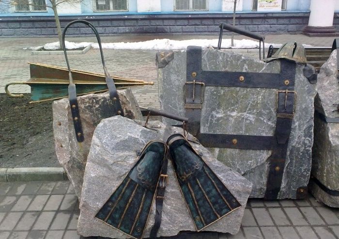 Памятник туристам, Бердянск