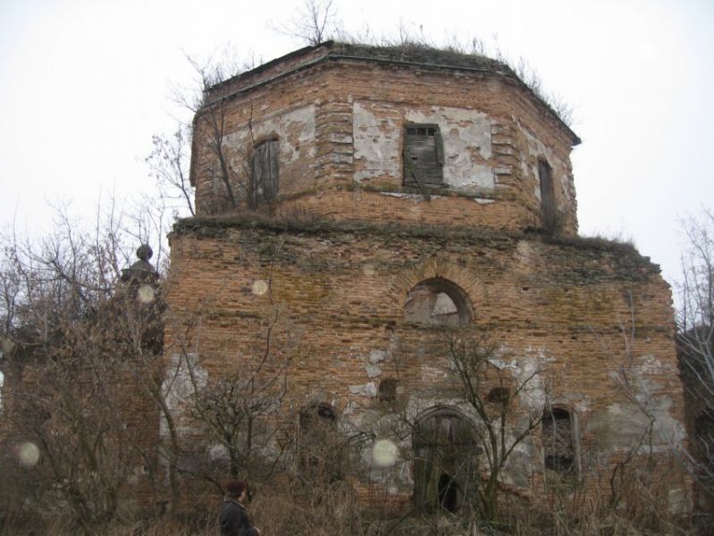  Руїни церкви Миколи Чудотворця, Гудове 