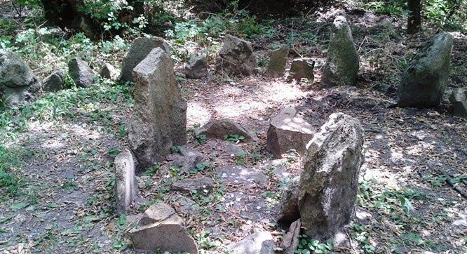 Кам'яне святилище, Хортиця