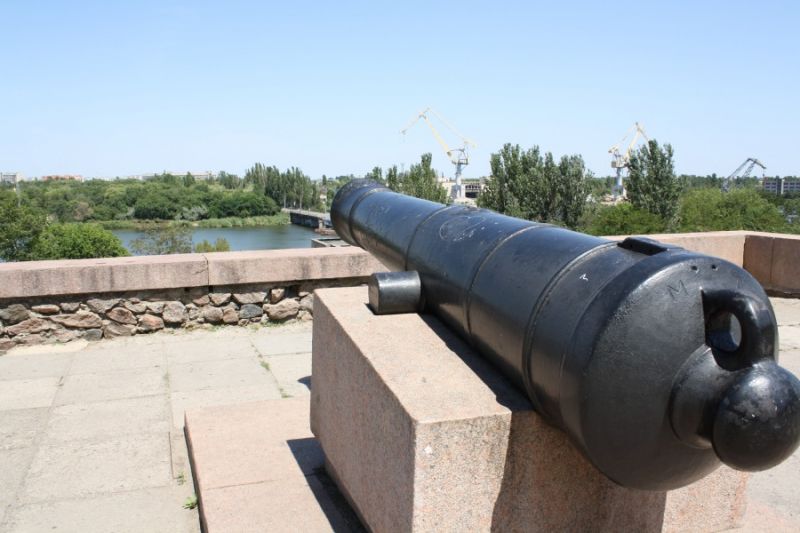 The ship's cannon, Nikolaev