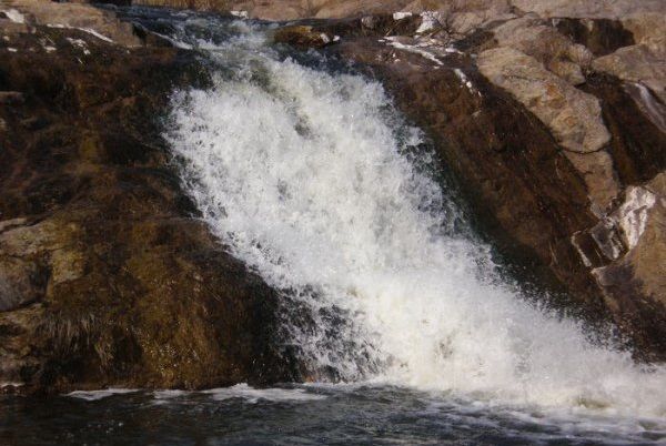 Waterfall near Novopavlovka