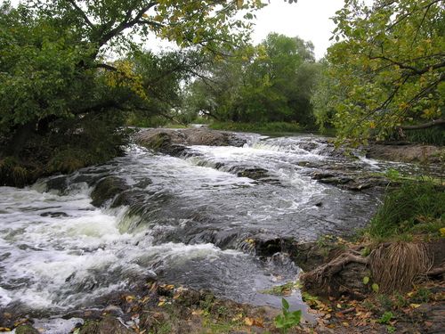 Novopetrovsky threshold (the river Krynka)