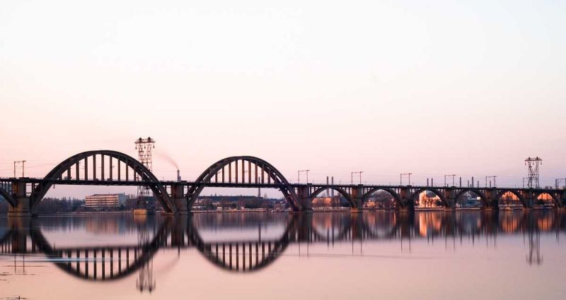 Merefo -Kherson Bridge, Dnepropetrovsk 