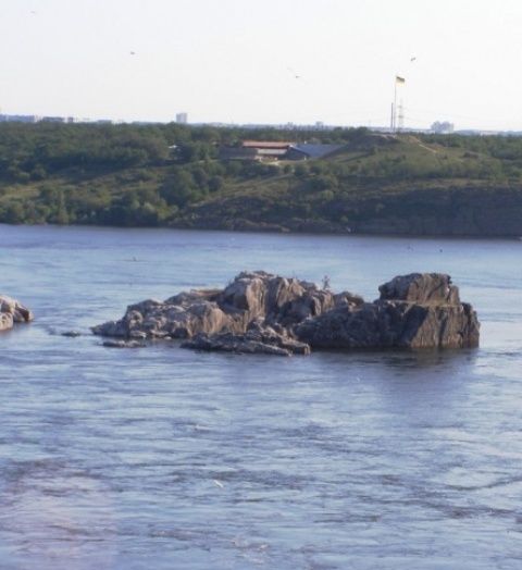 The Rock The Armchair of Catherine, Zaporozhye