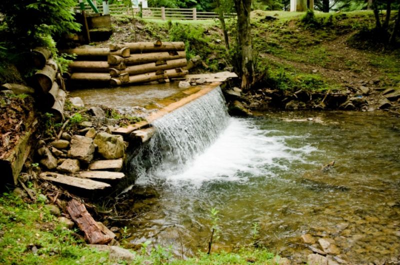 Source of mineral water Kolochava (Borkut)