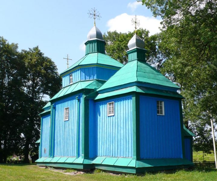 Church of the Nativity of the Virgin in the village of Zhubrovichi