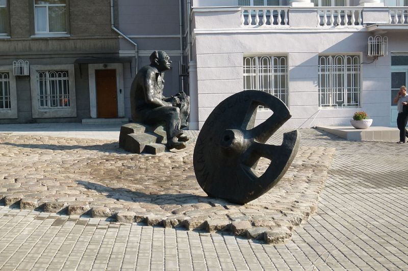 Памятник Исааку Бабелю, Одесса