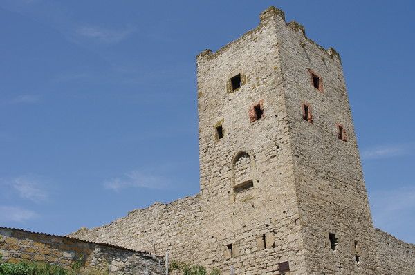 The tower of Clement VI (Pope) Theodosius 