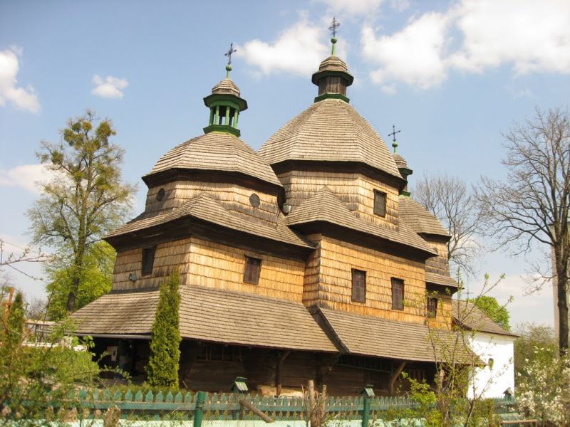 Church of the Holy Trinity in Zhovkva