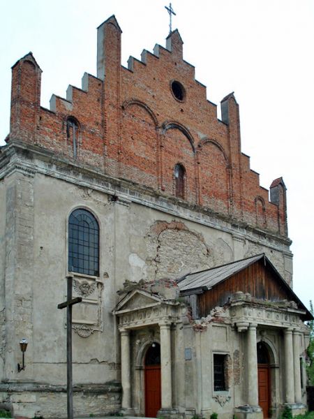 Бернардинский костел и монастырь, Гусятин