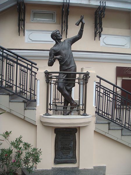Памятник Уточкину, Одесса
