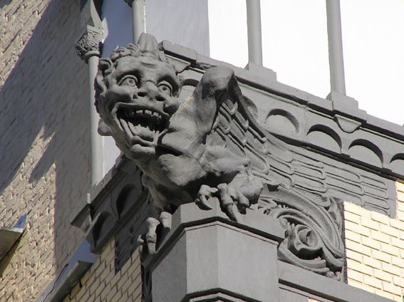 House with a gargoyle, Kiev